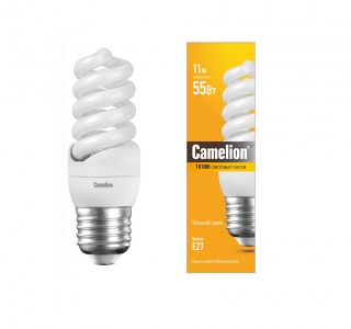 Camelion PRO FC11-AS-T2 Spiral E27 2700К*