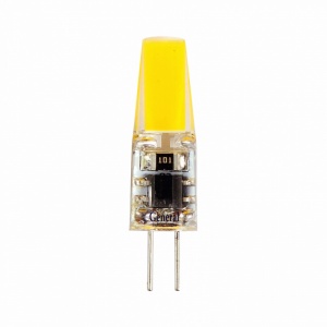 Лампа светод. GLDEN-G4-C 3Вт 12V 4500K(COB) 652700