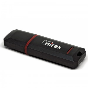 USB флэш-накопитель  8 ГБ  Mirex KNIGHT BLACK 8GB  (ecopack)