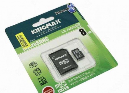 SD 8GB micro карта памяти с адаптером SD класс 10