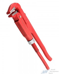 Ключ газовый рычажный (красный) 4"/650mm, 90град.