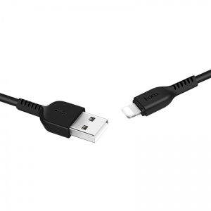 Кабель USB 2A HOCO X20 Черный (iOS Lighting) 2м Б0000007816