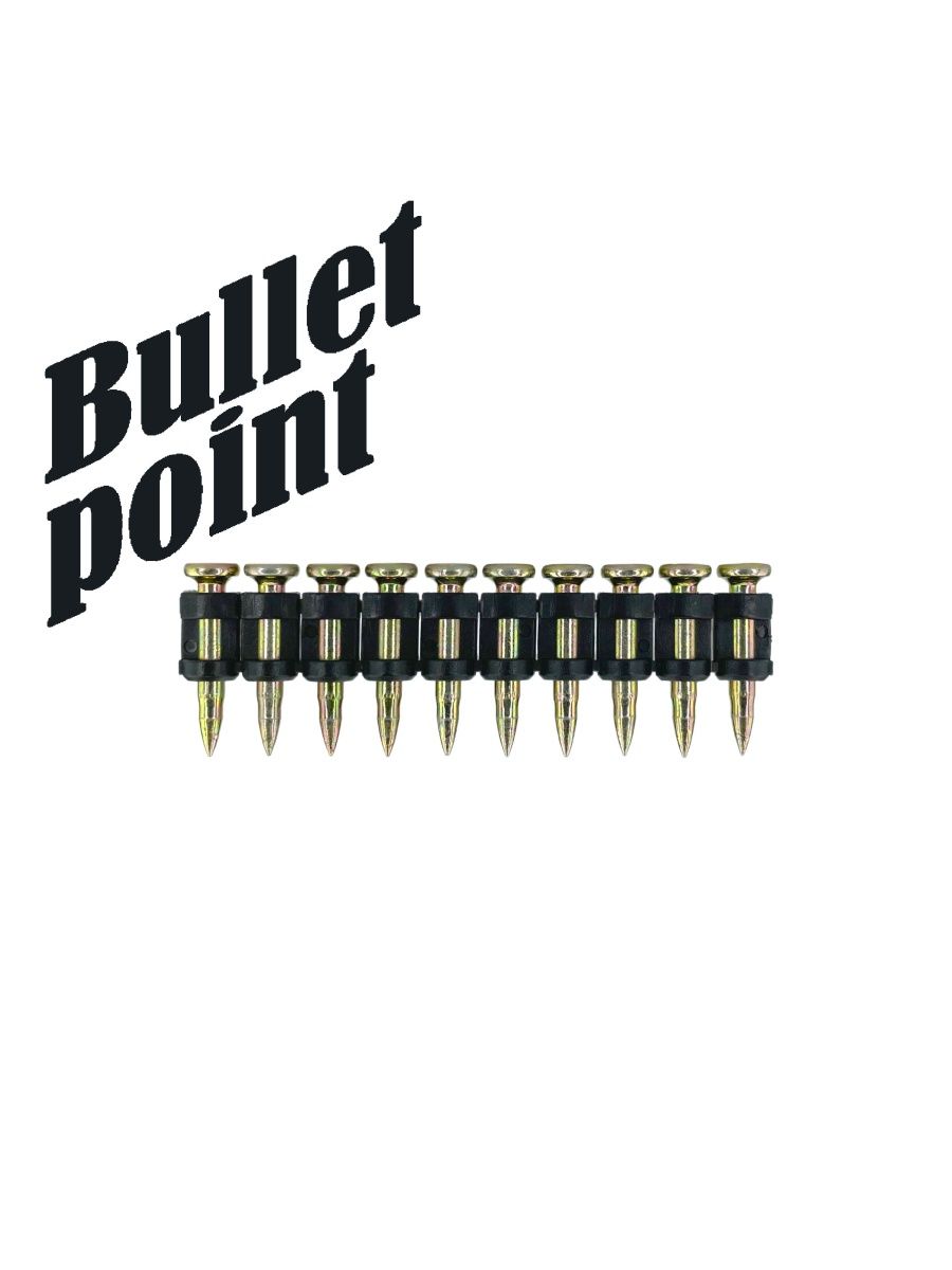 $Гвозди по бетону Toua CN MG bullet point 3,05х25 мм (1000 шт)*