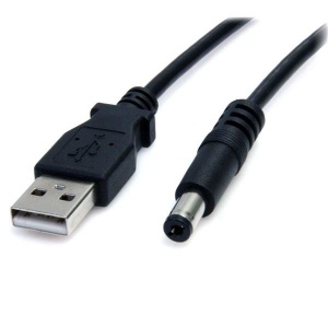 Кабель USB Орбита BS-390 (штекер USB - 3,5мм питание) 0,8м