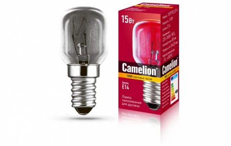 Лампа для печей Camelion 15Вт E14  (12979)
