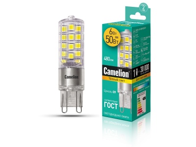 Светодиодная лампа Camelion NF G9-6W 3000K 13706