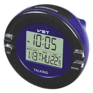 VST7026 часы (будильник, температура,говорящие,дата)
