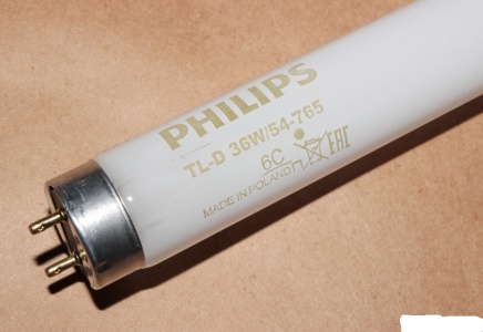 Лампа люм. Philips TL-D 36W/54-765 G13 T8 ((50 Эл-Т))