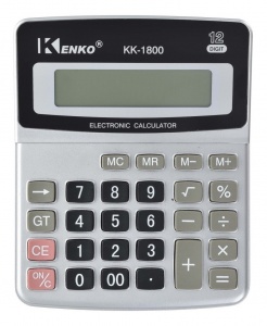 Калькулятор Kenko KK-1800 (12 разр) Б0000001053