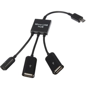 $OTG концентратор Micro USB (HUB) Орбита HB-104(105)*