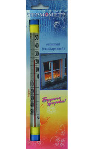 Термометр оконный "Стандарт" ТБ-202 в коробочке